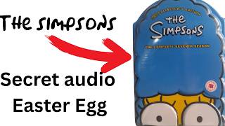 Secret audio on The Simpsons Season 7 DVD