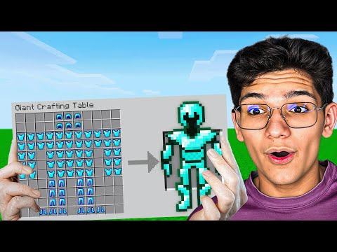 Minecraft BUT everything is HUGE!