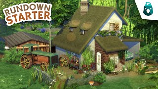 Rundown Starter Cottage // Sims 4 Speed Build