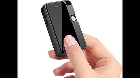 C18 Audio recorder operation introduction