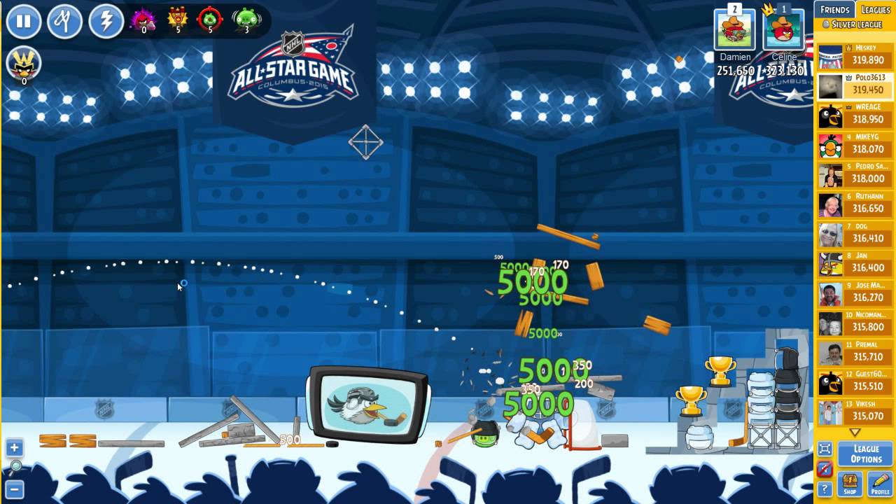 Angry Birds Friends Week 140 Level 4