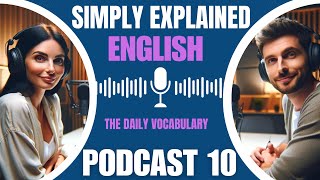 Learn English with podcast | Intermediate | THE COMMON WORDS 10 | season 1 episode 10