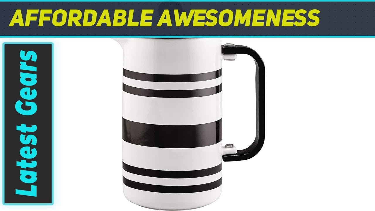 BonJour Hot Beverage Ceramic French Press Coffee Maker Experience the