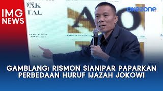 Download Lagu Gamblang! Rismon Sianipar Paparkan Perbedaan Huruf Ijazah Jokowi | Rakyat Bersuara MP3