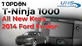 2014 Ford Fusion Smart Key Programming using T-Ninja 1000 Programmer