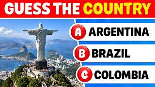 Can You Guess the Country by One Clue? 🌍 | 50-Question Country Quiz