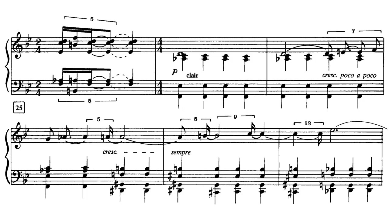 Alain, Jehan (1935): Andante pour piano, JA 81 – Jean Dubé