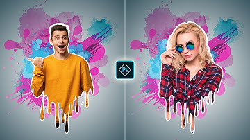 Paint Dripping Effects Photoshop Tutorial