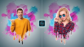 Celebrity Paint Dripping Effects Photoshop Tutorial Net Worth