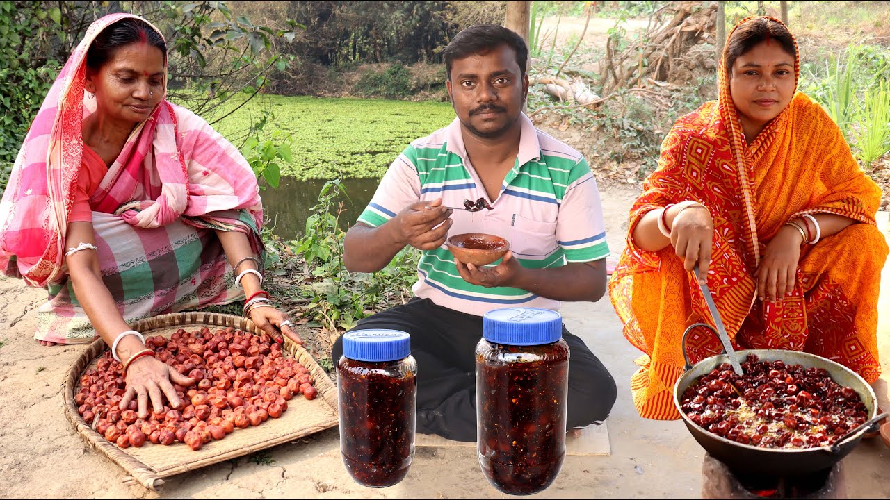 নতুন স্বাদে বিশেষ পদ্ধতিতে টক ঝাল মিষ্টি কুলের আচার // Perfect Kuler Achar // Berry Pickle Recipe