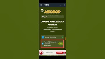 Geeks Airdrop Eligibility Criteria | Mining Stop | Connect ONUS Wallet