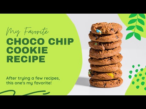 How To Make Perfect Chocolate Chip Cookies| Eggless|sugar|The Best Chewy Chocolate Chip Cookies