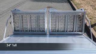 Eby Equipment Trailer - Split Bi-Fold Ramp Option