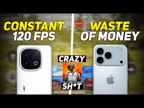 Why My 1 Year Old iQOO 13 Performs Better Than iPhone 🔥 iPhone vs Android For BGMI Gaming