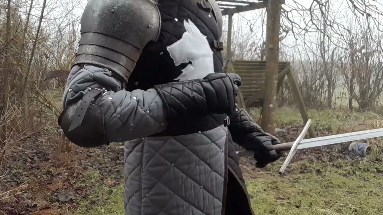 Steel Mastery HEMA style gambeson with diamond stitching review