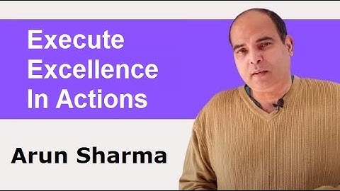5 Minutes Of Excellence | Arun Sharma