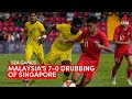 Sea games singapore football team beaten 70 by malaysia