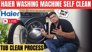 Haier Washing Machine Tub clean⚡Haier Washing Machine self clean process⚡Haier Washing Machine Clean screenshot 4