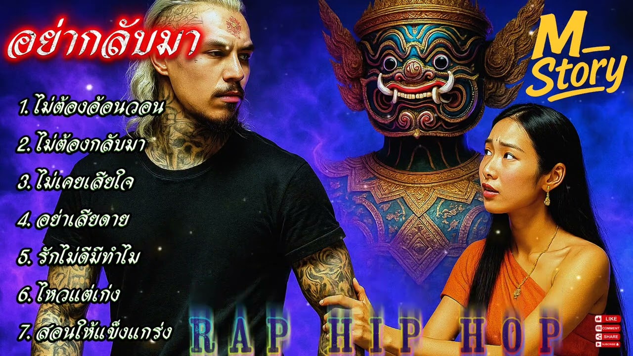 🔥รวมเพลงแร๊ป🔥 อย่ากลับมาอีก❌️ไม่เอาแล้ว 💔🔥 #raphiphop #rap #hiphop #แร็ปไต้ดิน #rap2025 #trap