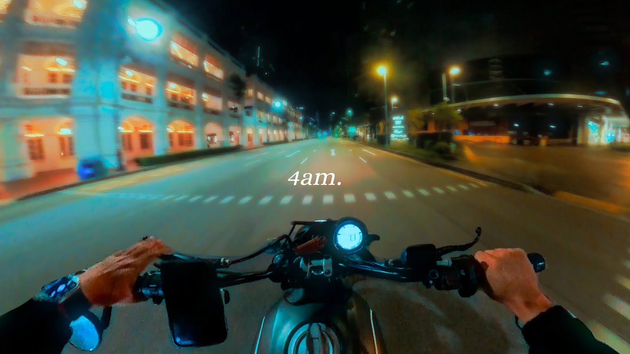 it’s 4am, come ride with me..