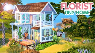 Eclectic Florist Tiny Home ? // The Sims 4 Speed Build