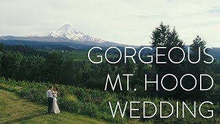 Kathleen + Ryan | Mt. Hood Organic Farms Beautiful Wedding