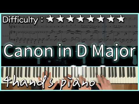 Canon In D Major(4hand)｜arr. based on BELLA&LUCAS ver. - Pachelbel