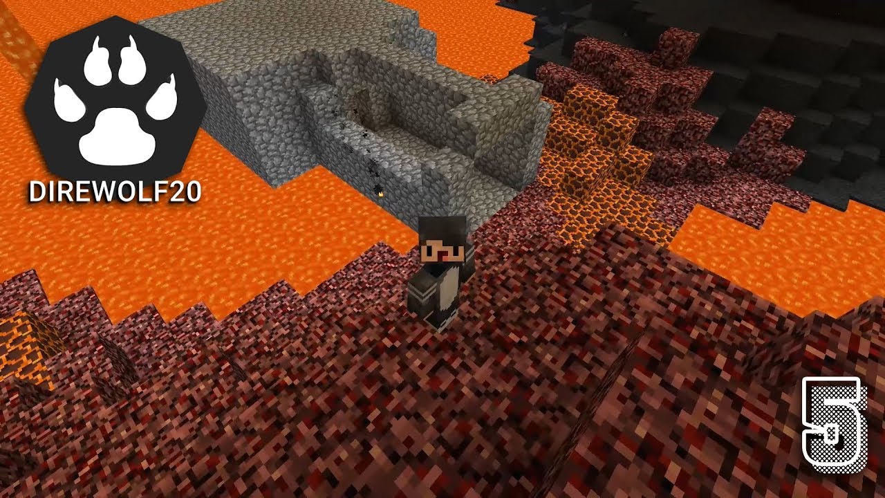 DireWolf 20 | Let's Play! #5 - More Monk Mod & Lava Power! - YouTube