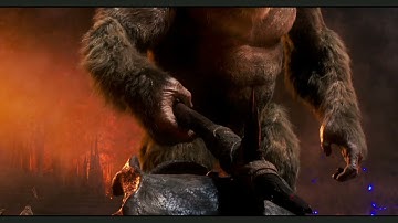 "Kong gets his battle axe" Godzilla Vs Kong