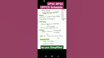 Daily Study Schedule | #upsc #bpsc  #uppcs  #bpsc68th