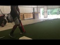 Hitting in the cages w/ Austin Ackel
