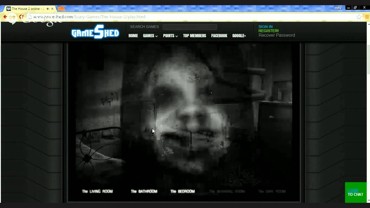 scary game! (the house 2) YouTube