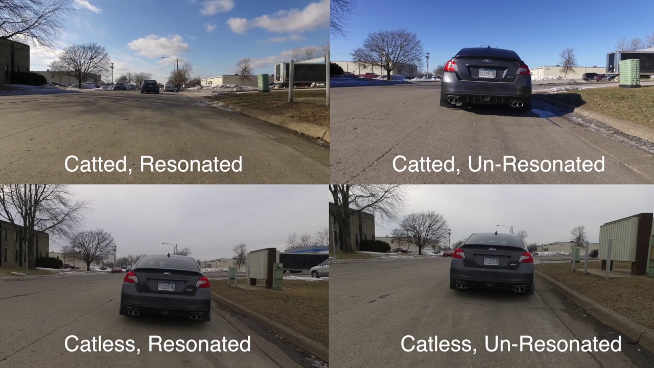 GrimmSpeed Catback Exhaust System - 2015+ WRX Compilation