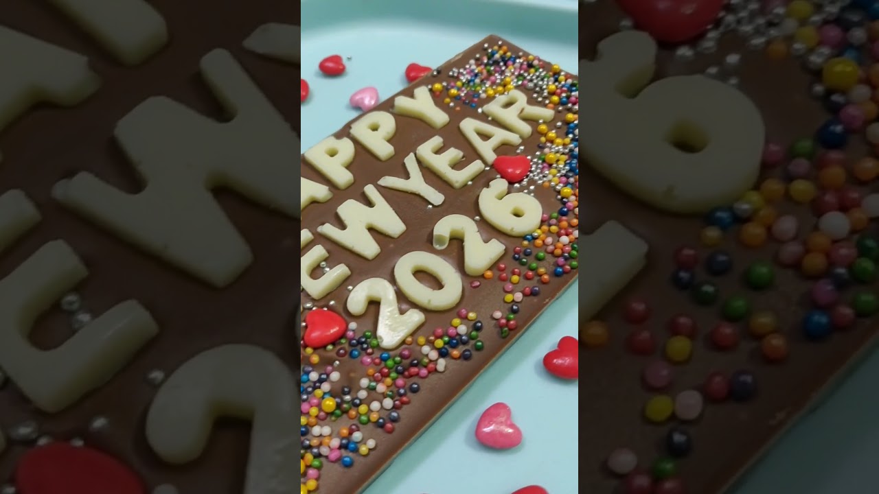 ORDER YOUR NEW YEAR CHOCOLATE BAR NOW🍫🎉