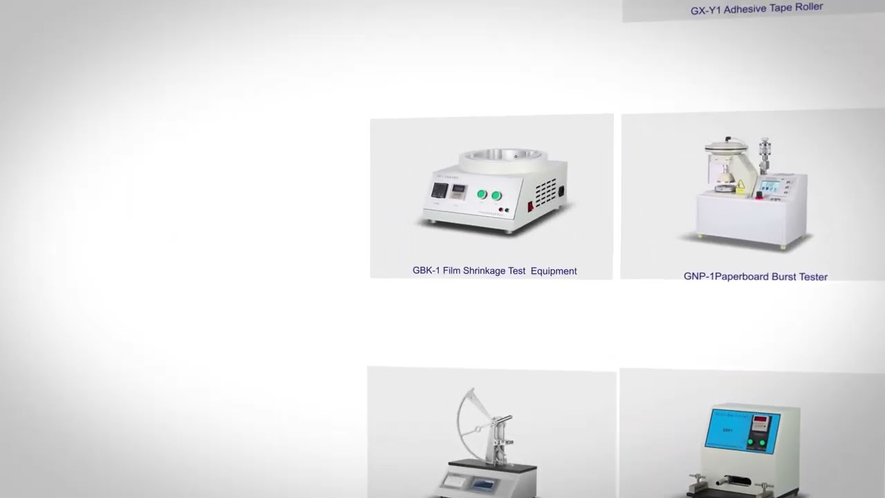 GBPI new version lab/packaging test equipment of WVTR/OTR/tensile/leakage/seal/tear tester etc