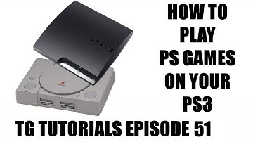 How to Play PS1 Games on PS3 - TG Tutorials Episode 51
