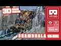 VR180 extreme VR Roller Coaster Shambhala 3D | VR 360 onride POV | PortAventura montaña rusa Oculus