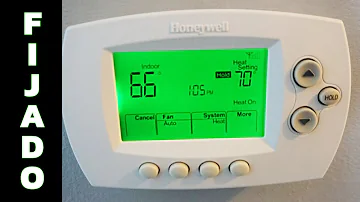 ¿A qué temperatura debe regularse el termostato del piso de arriba en invierno?