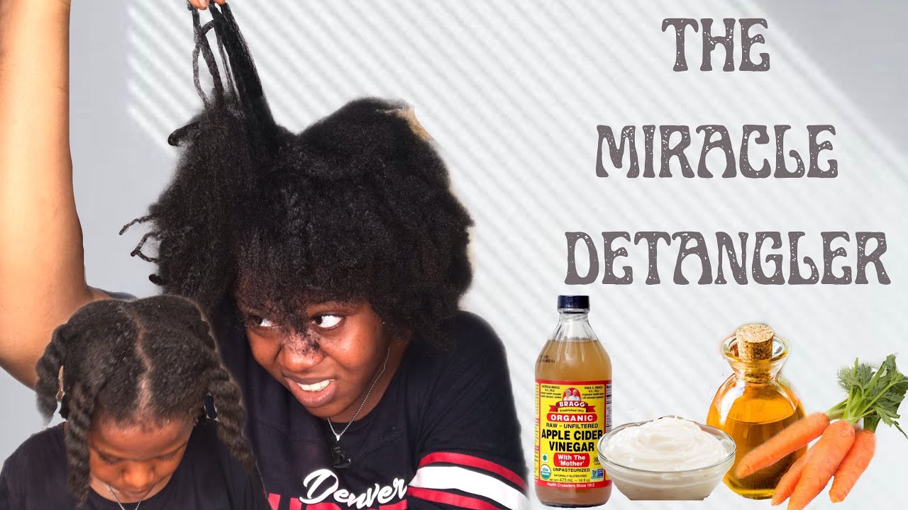 THE MIRACLE DETANGLER *Best Painless Solution For Extremely Tangled Hair*