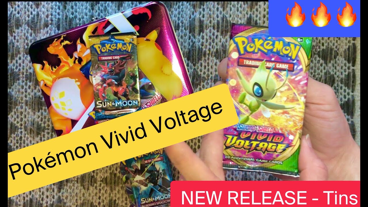 VIVID VOLTAGE HITS FROM THE NEW PIKACHU / CHARIZARD TINS Vivid