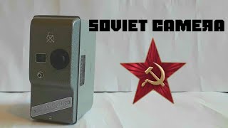 Caméra 8mm Vintage Ambassador URSS - Années 1960 - Avec Étui Cuir - Fonctionnelle