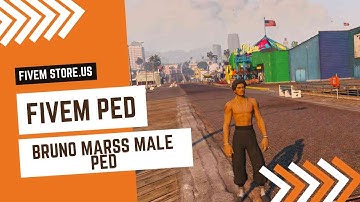 FiveM Bruno Marss Male Ped #fivem #marss #peds