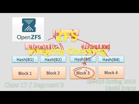 ZFS: Integrity Checking