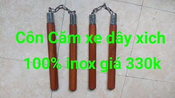 Côn Căm Xe dây xích trục xoay inox 330k_Toankungfu