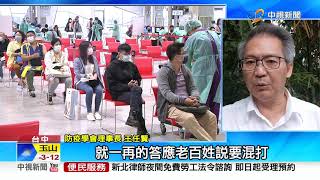 台大混打研究出爐 AZ+莫德納抗Delta可達100%│中視新聞 20211119