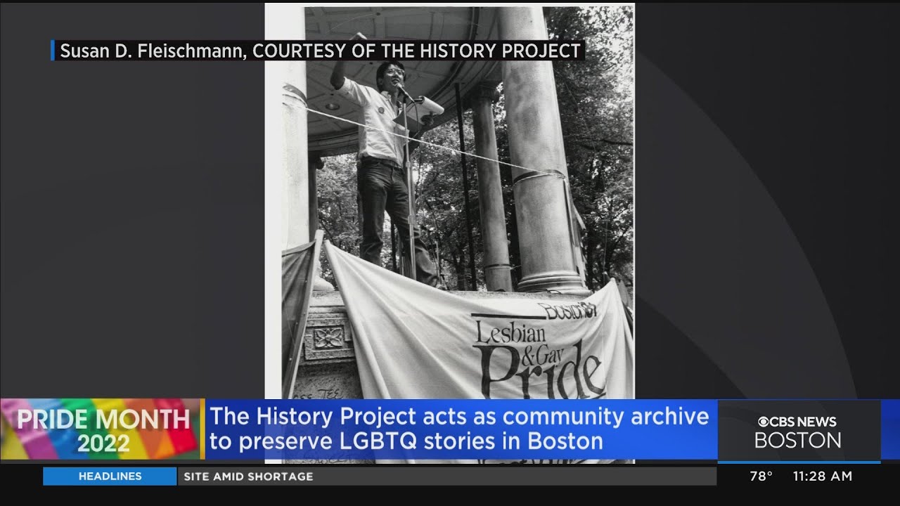 "The History Project" helps preserve LGBTQ+ stories in Boston