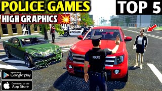 🚓 Top 5 Best Police Simulator Games For Android Ios 2024 | Best Police Car Games For Android screenshot 4