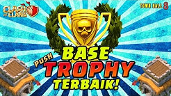 BASE PUSH TROPHY TH 8 TERBAIK - Clash of Clans Indonesia - Durasi: 6.48. 
