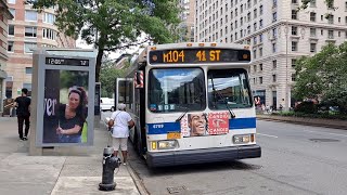 2006 Orion Vll OG Hybrid Gen-ll+ #6709 On The M104 @ Broadway & West 86th Street