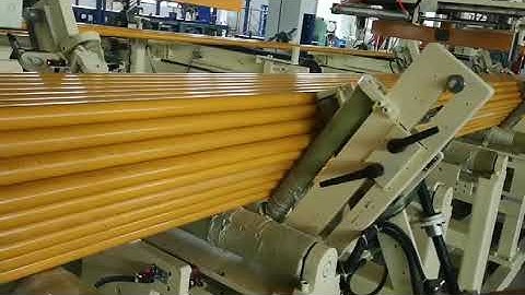 steel pipe strapping line and packing system